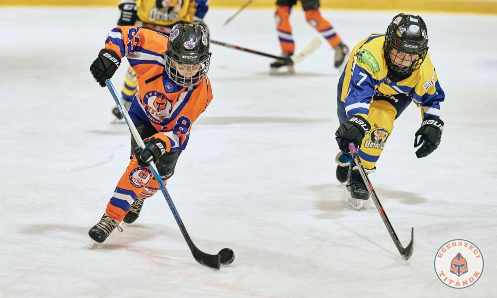 Két bajnoki, sok tanulság: jégen az U12-es Titánok Két bajnoki, sok tanulság: jégen az U12-es Titánok